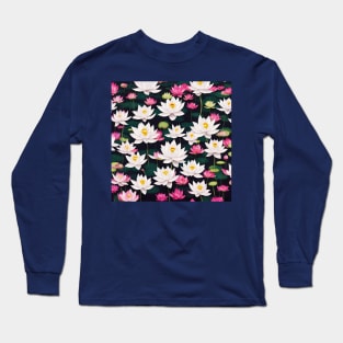 Lovely Lily Lotus Long Sleeve T-Shirt